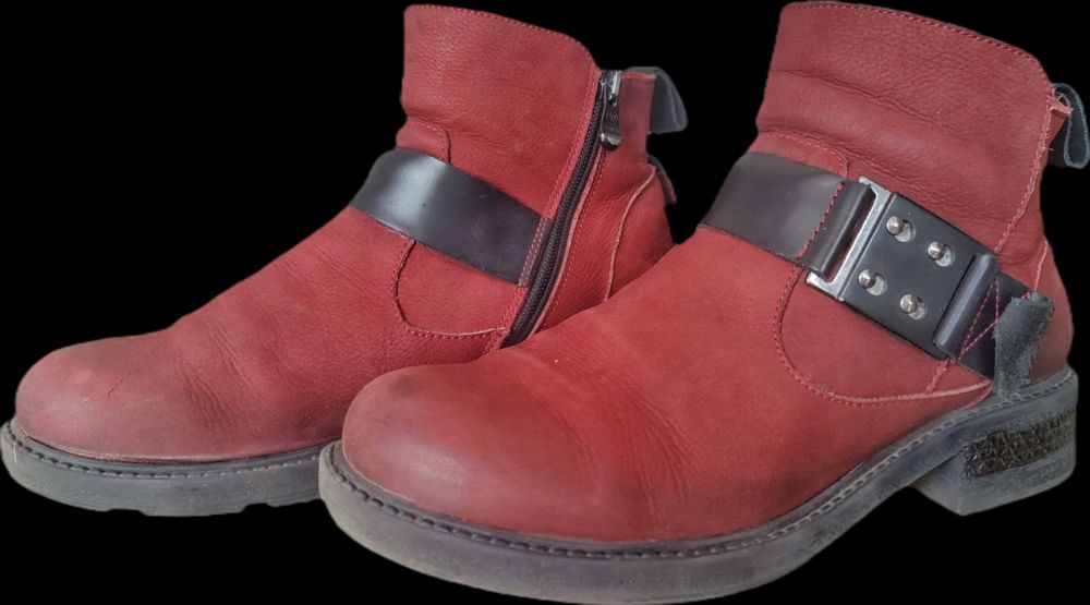 Ghete dama piele nubuck EU 39