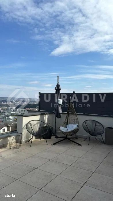 Penthouse modern, terasa cu jacuzzi si gratar, parcare-zona Vivo