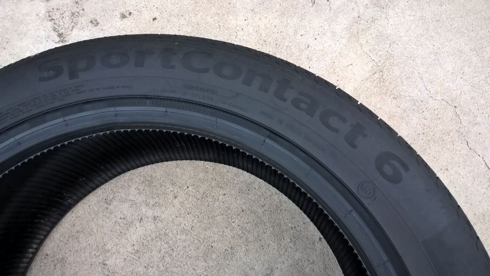 O anvelopa de vara 265 45 20 continental sportcontact 6 profil 7,5 mm