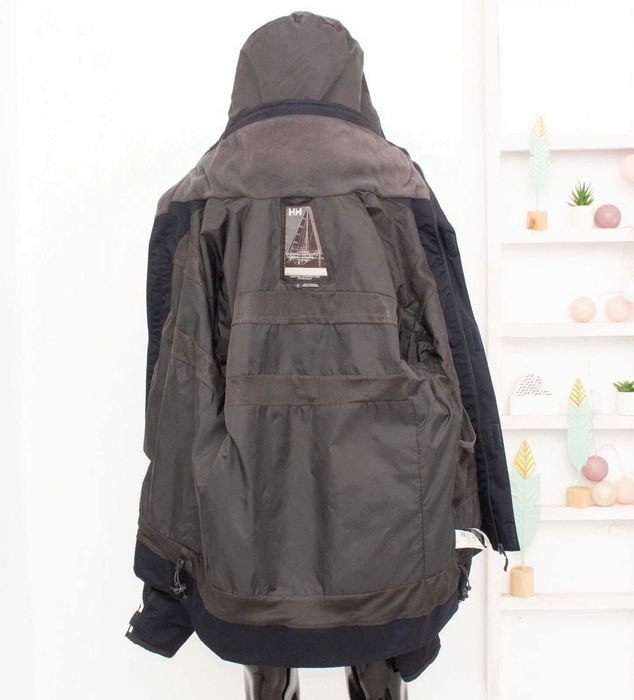 HELLY HANSEN мъжко яке с качулка водоустойчиво тъмно синьо XL