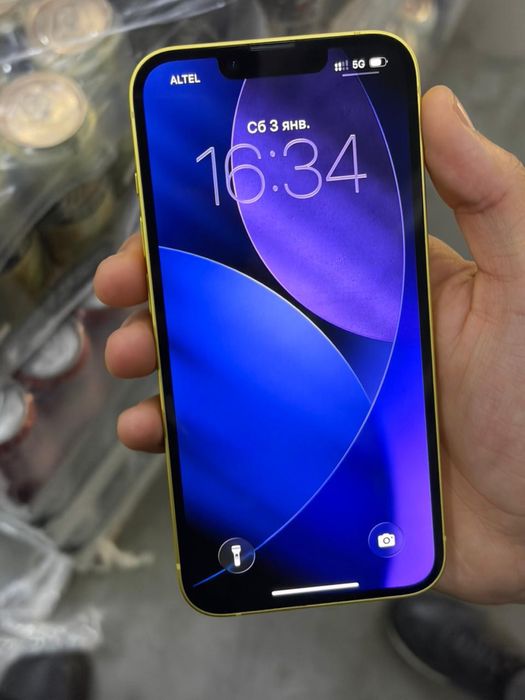 Iphone 14/128gb 84% желтый