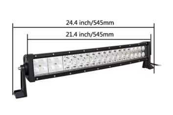 Лед Бар №3290 извит 55см. 120W 40LED 12V/24V