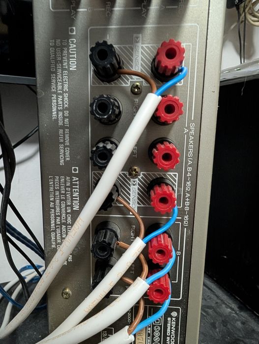 Kenwood ka 7x 2x100/8, 2x150w/4
