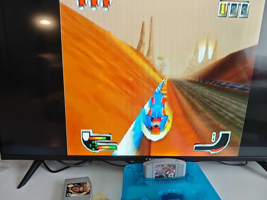 Nintendo 64 + HDMI + 2 игри