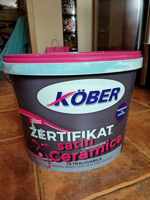 Kober Zertifikat satin ceramic interior/exterior 15L, culoare Jad-J3