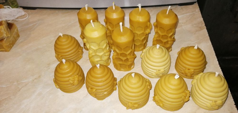 Свещи от пчелен восък