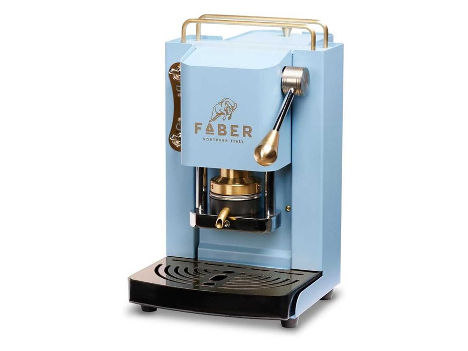 Еспресо кафемашина с капсули Faber Pro Deluxe (Синя) ESE Pods