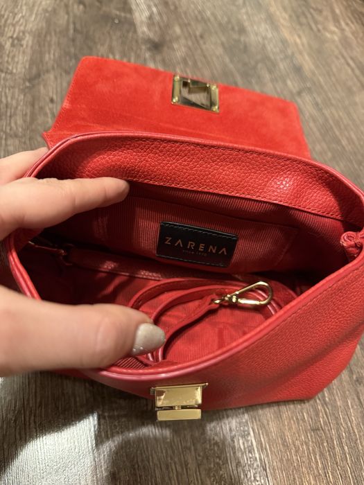 Червена чанта Zarena
