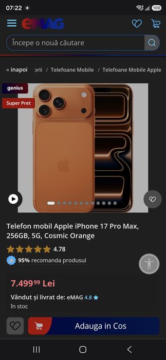 17 pro max sigilat