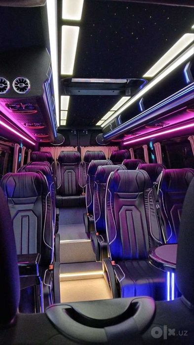 VIP Mercedes Sprinter в Ташкенте | Аэропорт трансфер | С ВОДИТЕЛЕМ