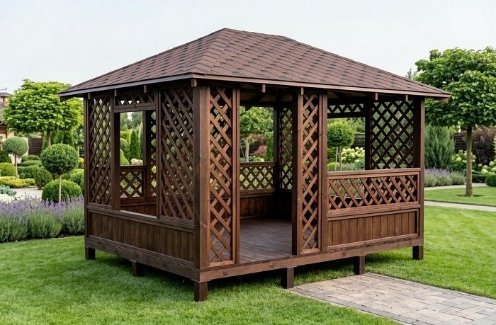 Беседка из дерева