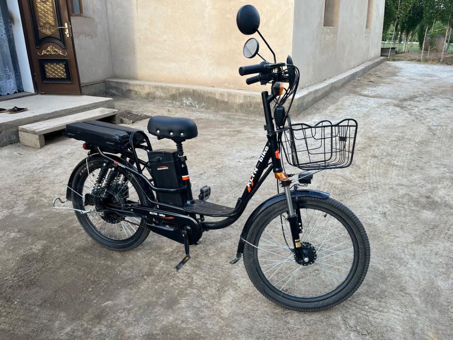 Скутер электро велосипед