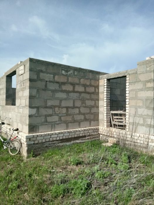 Жер, үй соңына дейін бітпеген