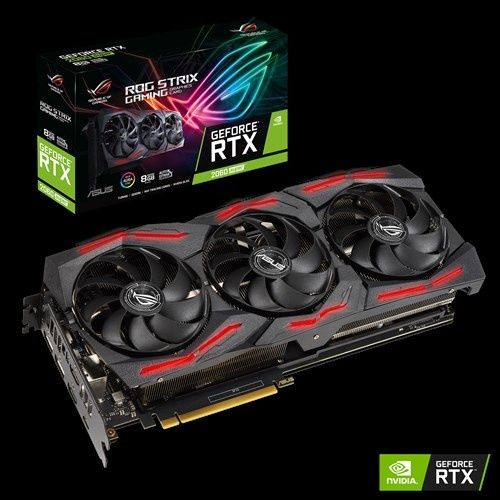 Продам 2060 super rog strix 3 кулерная