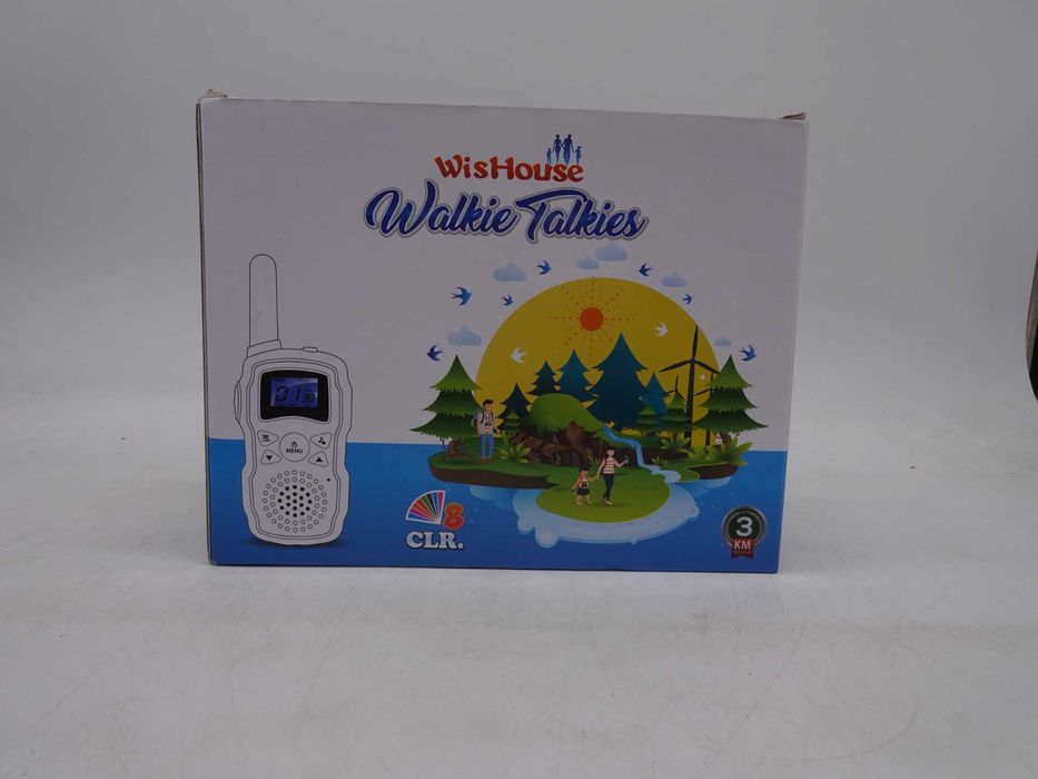 Wishouse Stații walkie-talkie reîncărcabile pentru copii și adulți