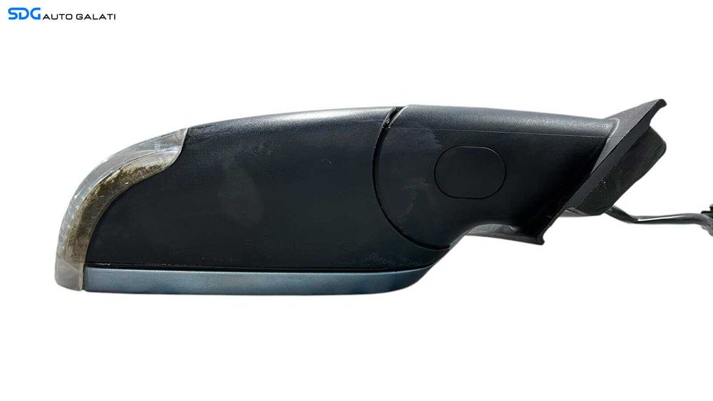 Oglinda Electrica Dreapta Volkswagen Touran 2003 - 2010 Culoare Albastru Deschis Cod 010744 [ L5711 ]
