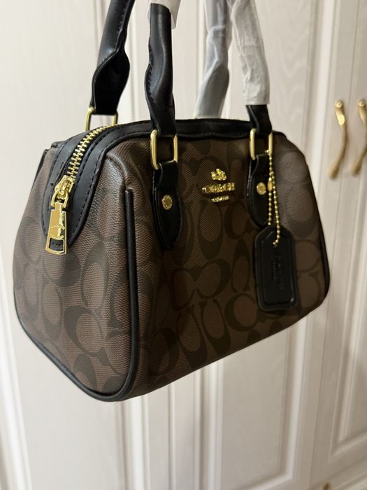 Сумка Coach в шоколадном цвете