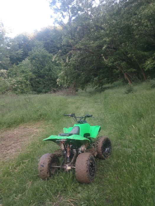 ATV 125 CC într-o stare ft bună îi trebuie janta pe față și e perfect
