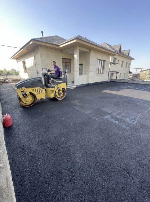 Асфальт Асфальтирование Алматы Асфальт