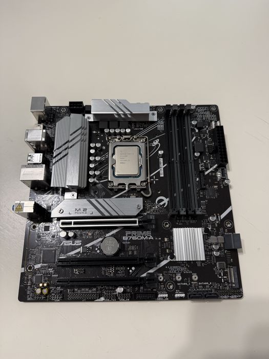 Kit placa de baza Asus Prime B760M-A DDR5 + procesor intel Core i5 14400F