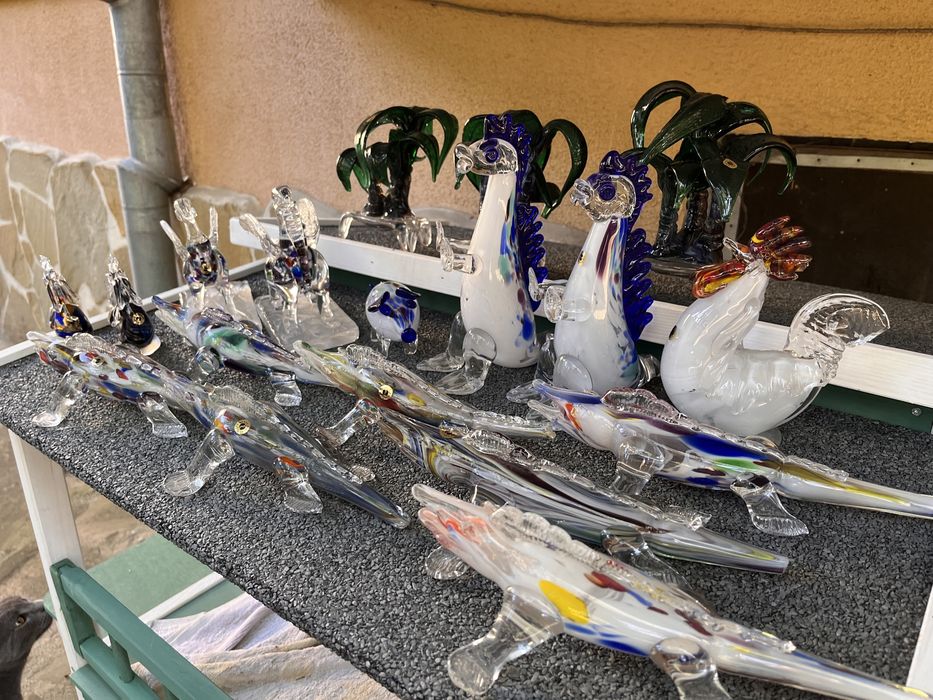 Кристални фигурки животни