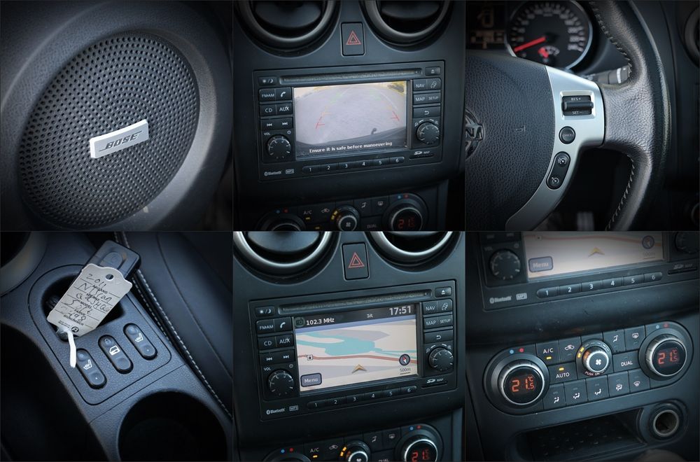 Qashqai 1.6d 130cp Bose .12/2012  Locuri 7 Panoramic Bi-Xenon  Piele  Jante  FULL