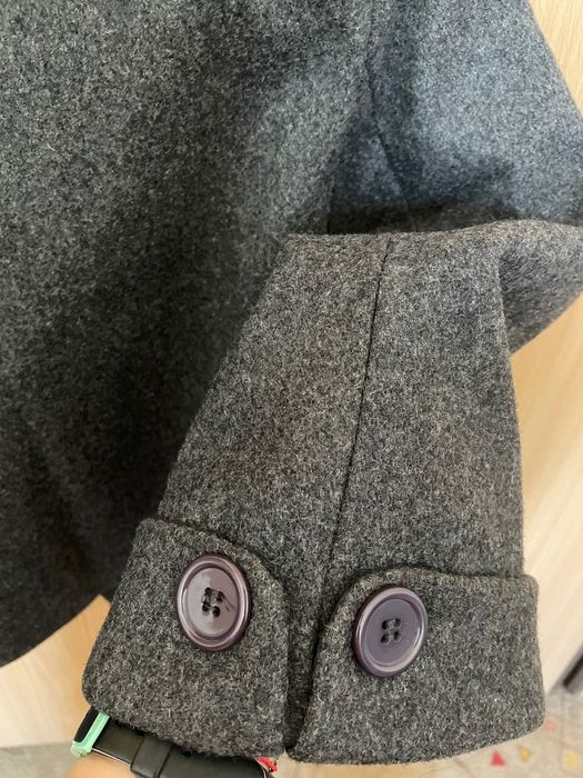 Vand palton scurt gri