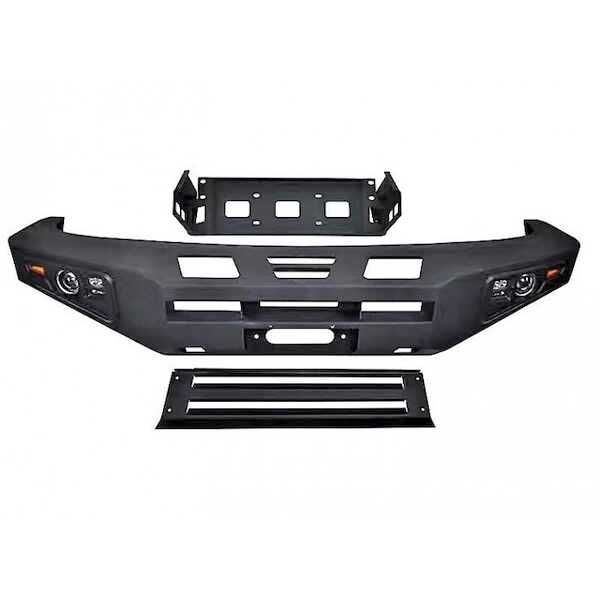 Предна Алуминиева броня Sandkat 4x4 - Nissan Patrol Y61 преди 2004 г.