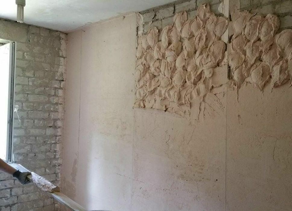 Шпатлёвка,обои...