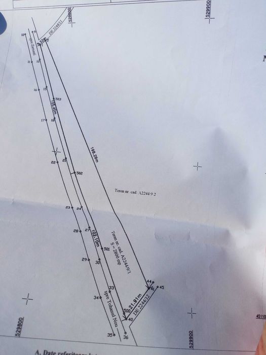 Teren intravilan Zarnesti la asfalt, cu priveliste panoramica