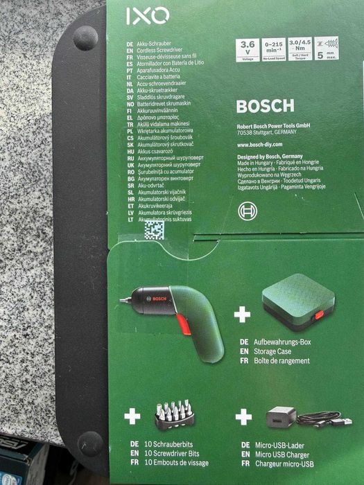 Винтоверт BOSCH IXO 6 Classic