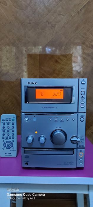 Sistem Hi-Fi Sony ,combina 2x70w, boxe Sony 3 cai 2x100w