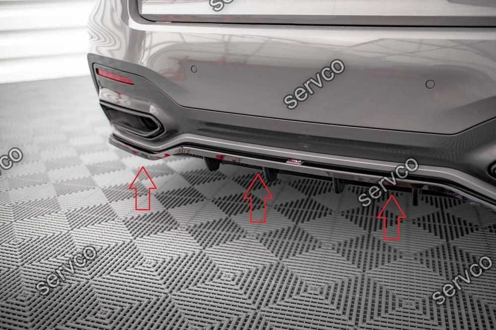 Pachet lip prelungiri bara fata si spate BMW Seria 7 G11 G12 M-Pack Facelift 2019-2022 Maxton Design