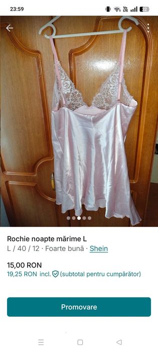 Rochie noapte dama mărime L