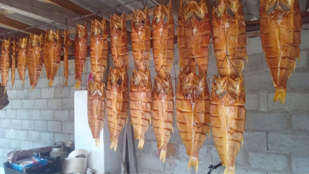 Копченая, свежая рыба