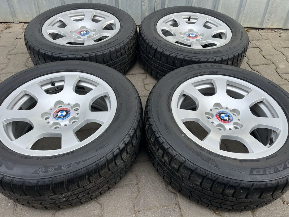 Jante aliaj 5x120mm,  anvelope 225/55 R16, BMW E60, E61, E90, F30, F31