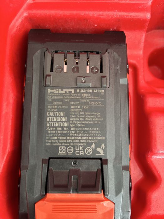 HILTI AG 5D-22 Nuron Polizor Unghiular 125Mm Complet