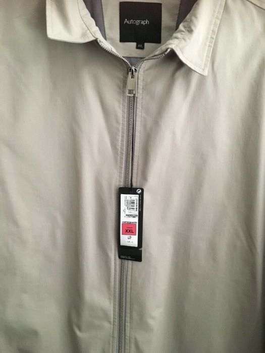 Geaca barbati bej XXL de primavara-vara. Adusa din UK.