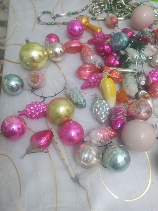 Игрушки елочные СССР