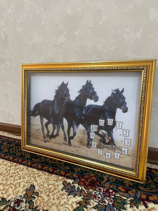 Настенные часы картина (2 шт)