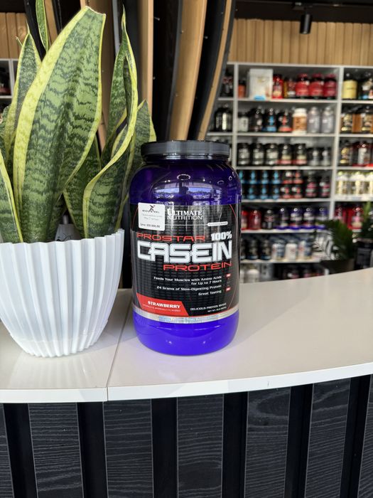 Ultimate Nutrition Casein protein 907 gr 27 servings. Казеин протеин.