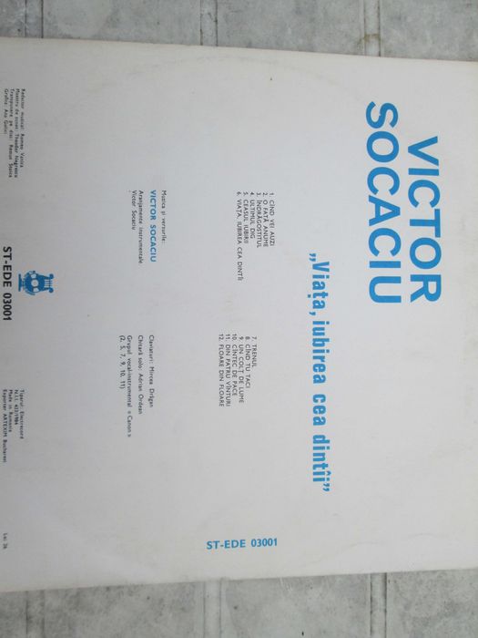 Viniluri vechi Electrecord cu muzica usoara si populara romaneasca