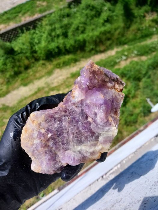 Лот минерали от България друза Аметист кварц кристали малахит