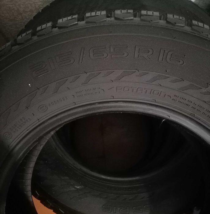 Зимние шипованые шины R16