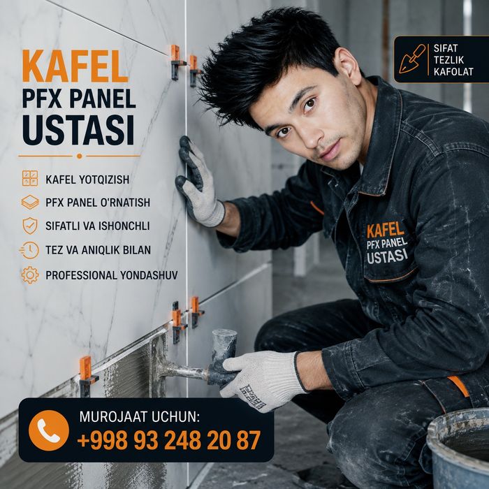 Kafel         PVXpanel Bambuk panel kafel Elektirika Santexnika Malyar