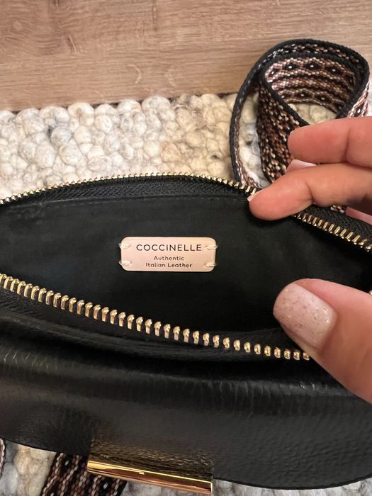 Mini Coccinelle кожена чанта