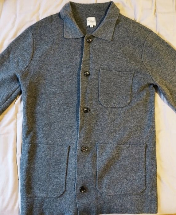 Bluza barbateasca Cardigan Hardy Amies Savile Row London din lană