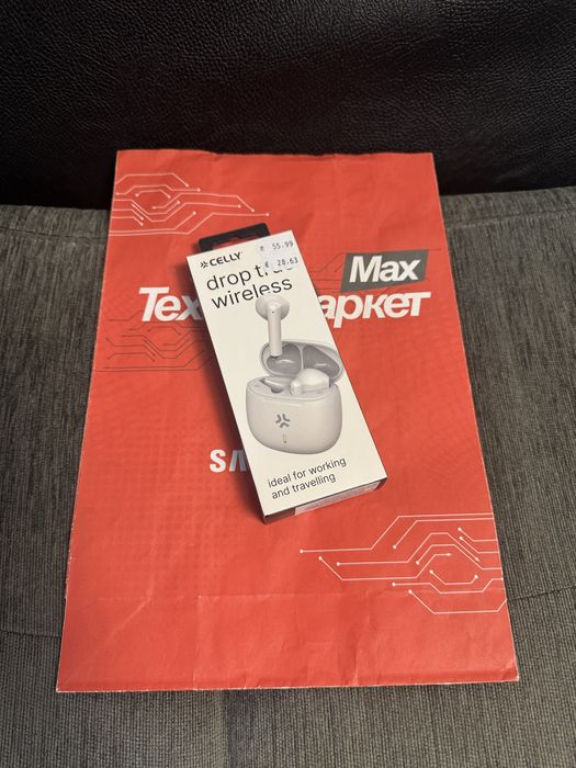 ЗАПЕЧАТАНИ Celly Drop True Wireless White