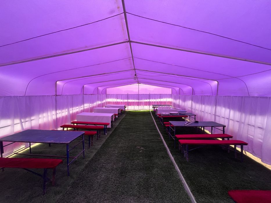 Темір үй палатка жалға беріледі