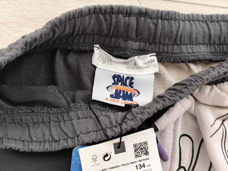 Zara Space Jam Bermude baieti Marimea 134, 9 ani Looney Tunes, NOI